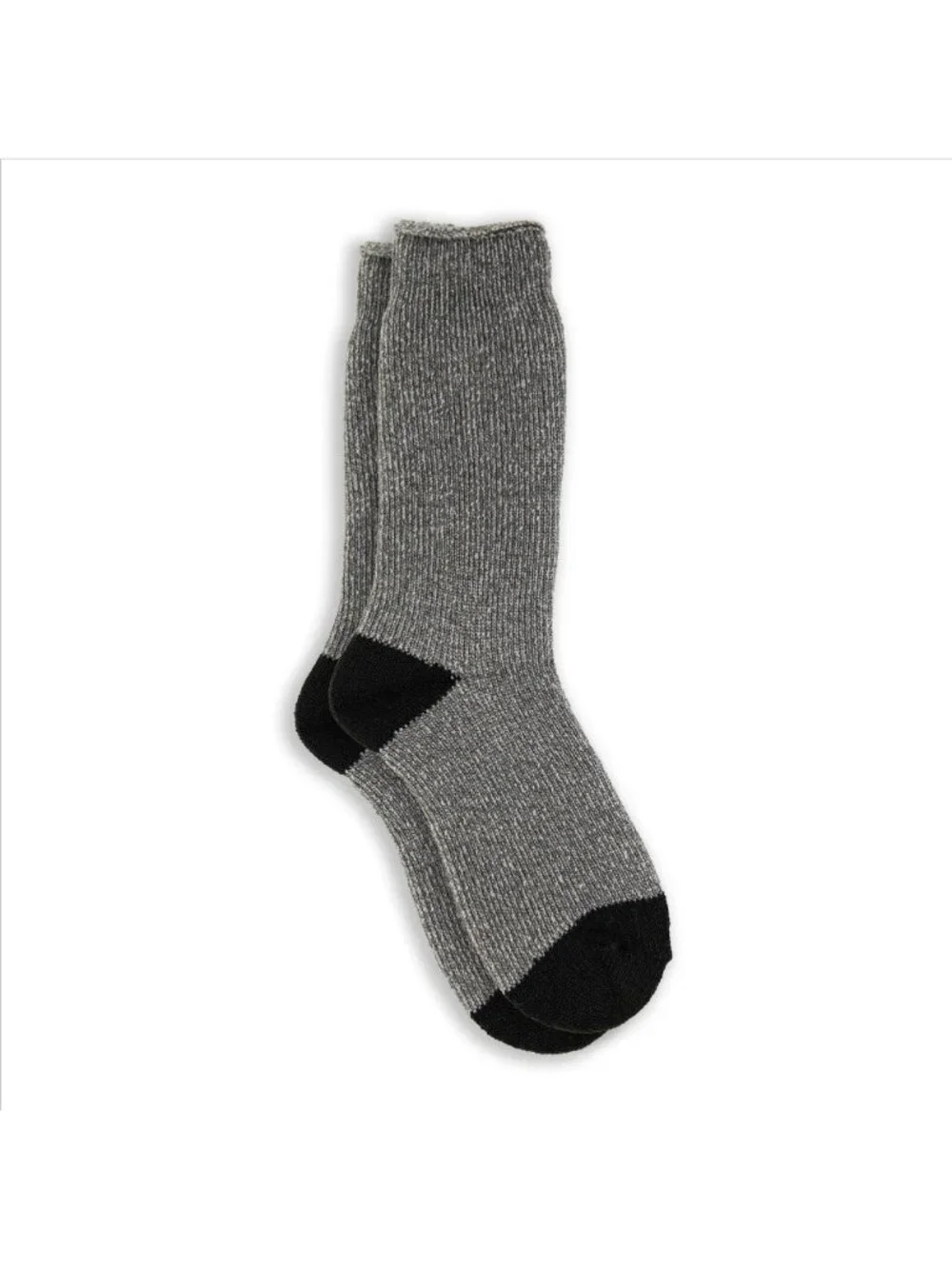 Cold Guard Thermal Socks Black Gray Crew Warm Moisture Repelling Size 10 13 New